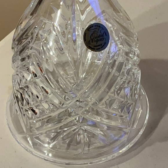 Cristal d’Arques 24% Lead Crystal Decanter NWT Vintage Made in France - Picture 9 of 14
